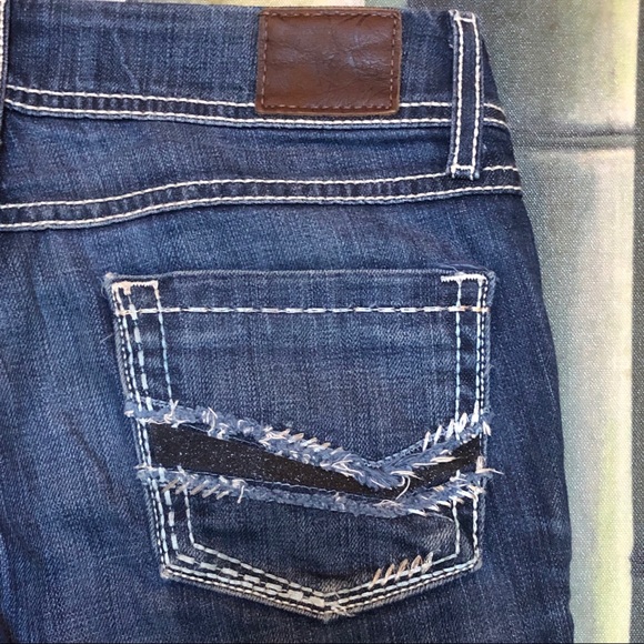 COPY - BKE Addison Cropped Thick Stitch, Raw Hem Size 26 - Picture 5 of 7